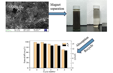 Graphene Oxide/Fe3O4 Magnetic Nanocomposites for Efficient Recovery of Indium 2011-3161